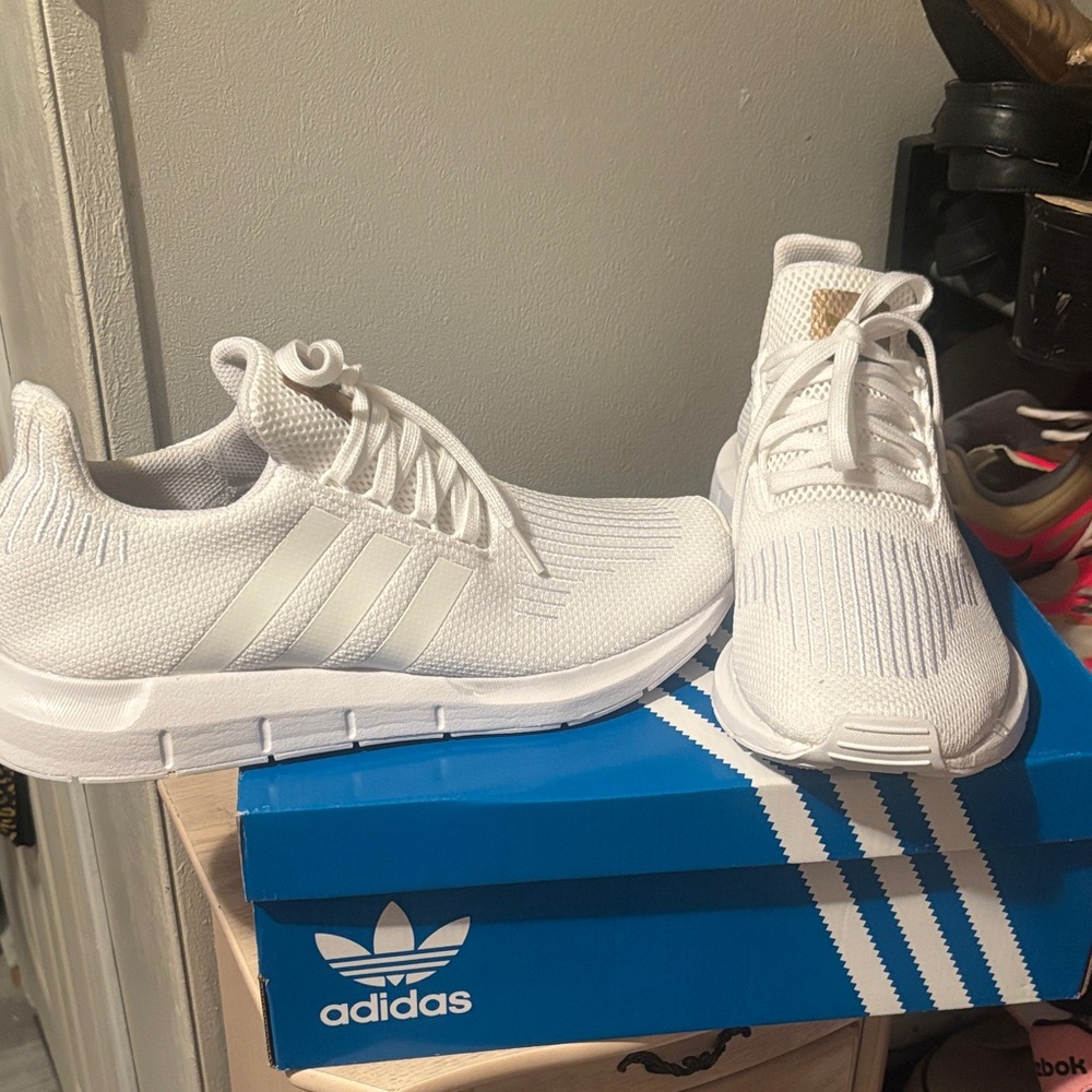 Adidas Women's White Athletic Shoes NEW